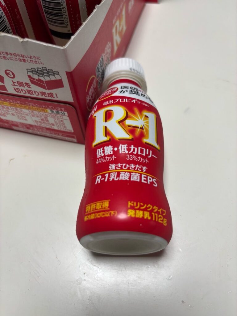 コストコ購入品 明治プロビオヨーグルトR-1 ドリンクタイプ