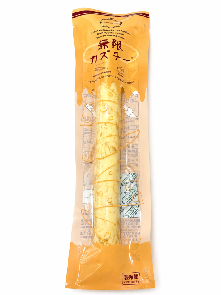 コストコ購入品 無限カズチー パッケージ表面 商品レビュー画像