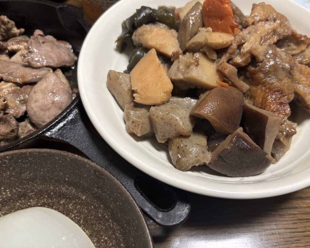 40代のリアルな茶色い家飲みセット