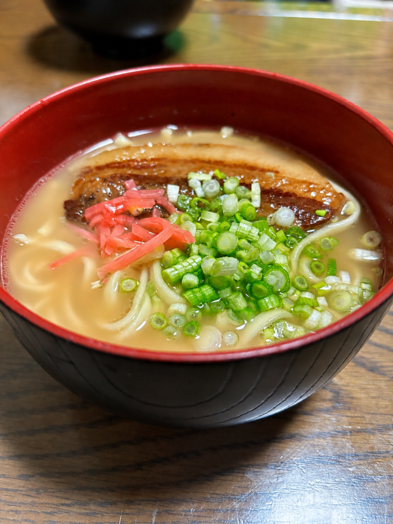 豚バラ：コストコのカナダ産豚バラ肉で作ったソーキそば