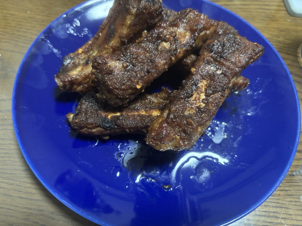 コストコ購入のバックリブ チリシーズニング味