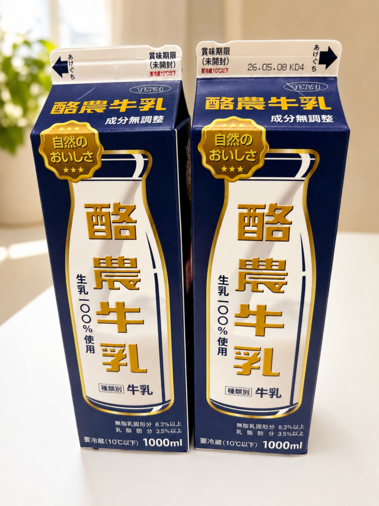 コストコ酪農牛乳1L2本セット