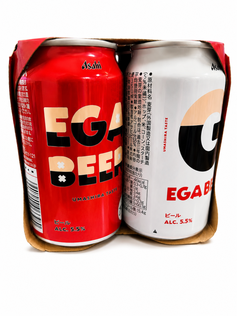 アサヒのEGA BEER