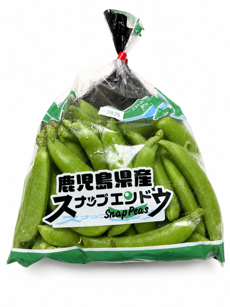 コストコ 鹿児島県産スナップエンドウのパッケージ
