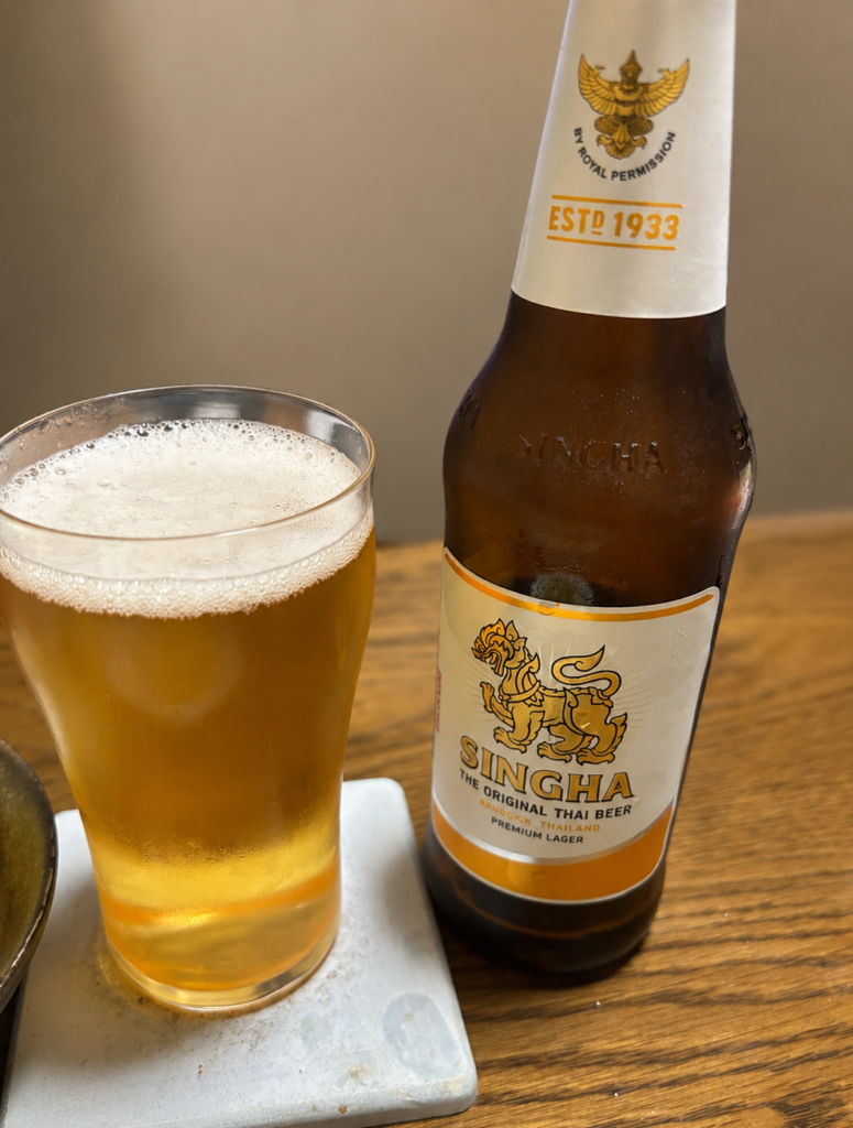 タイのシンハービール。コストコで購入