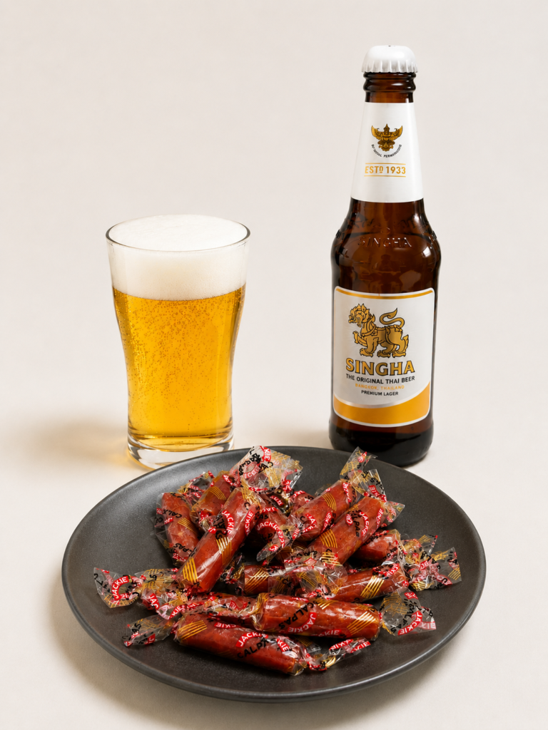 ジャッキーカルパスとビールを合わせた家飲みおつまみ