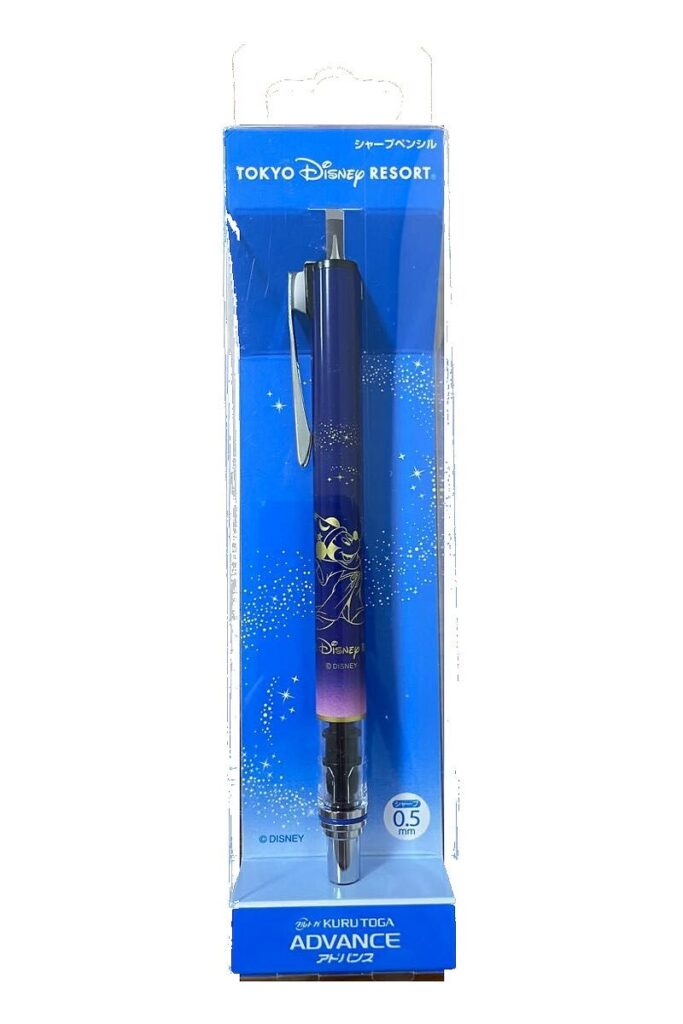 東京ディズニーリゾートで購入したアースラデザインのクルトガアドバンス0.5mm