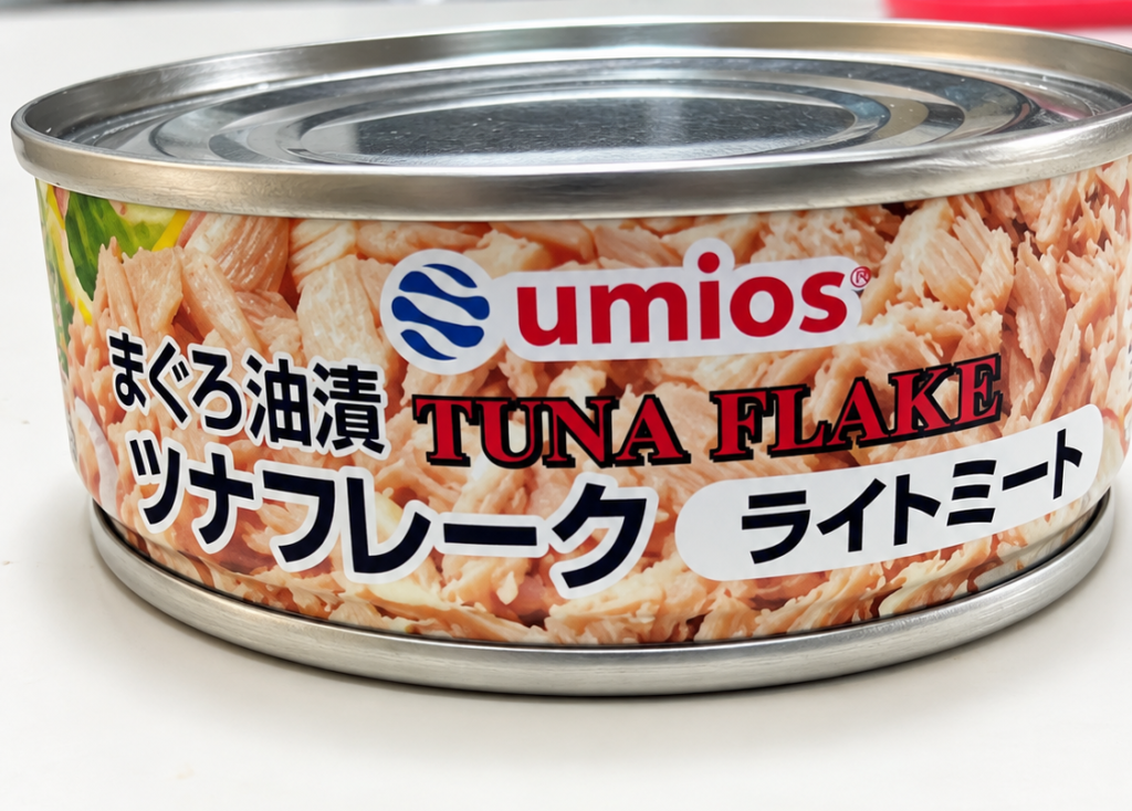 コストコで購入したウミオスのツナフレーク80g