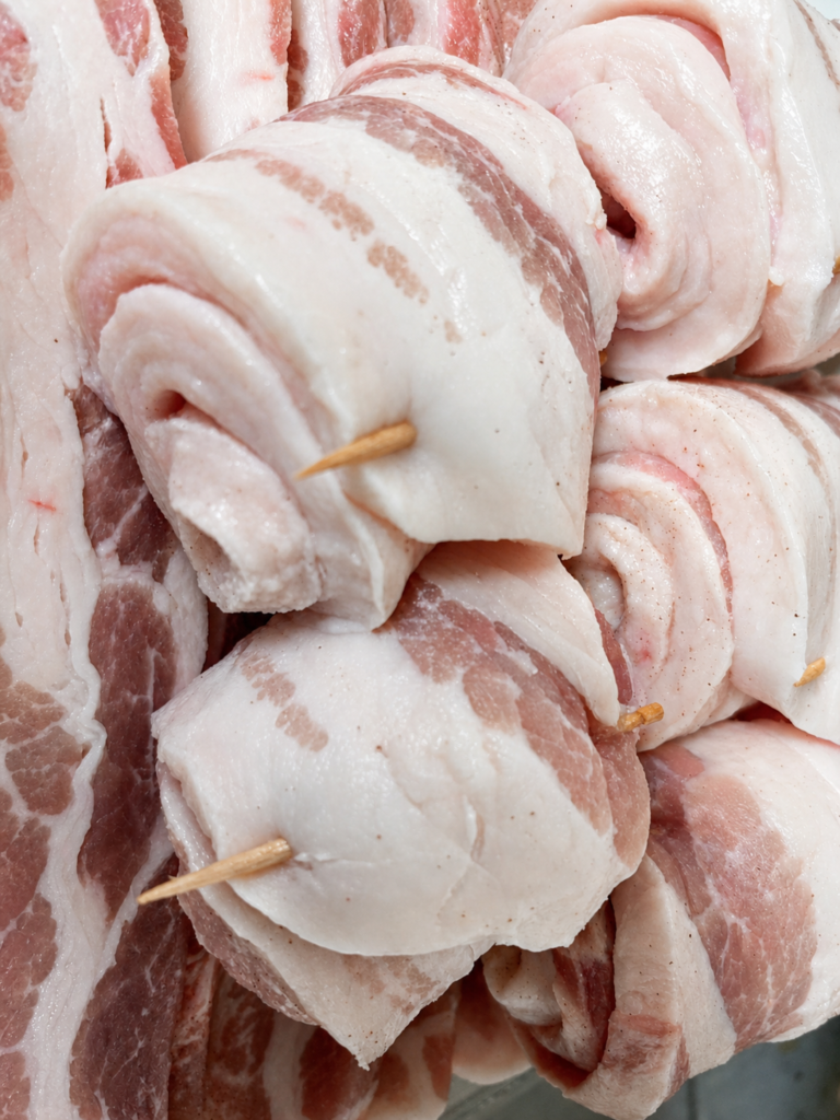 豚バラ：コストコのカナダ産豚バラ肉ロール
