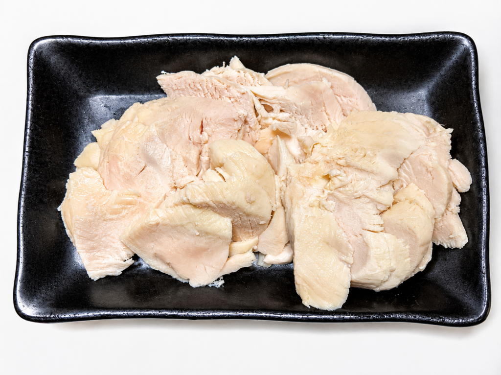 コストコ鶏むね肉で作った低温調理サラダチキン