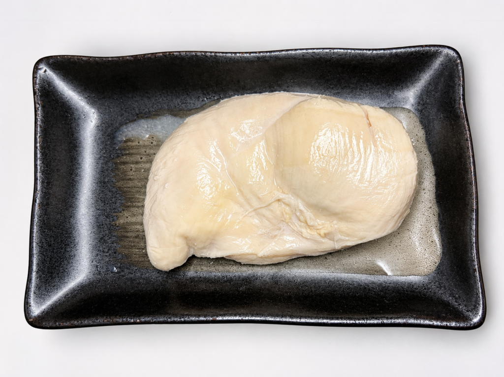 コストコ鶏むね肉で作った低温調理サラダチキン